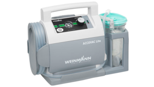 Электрический аспиратор с бесступенчатым регулятором уровня вакуума Weinmann ACCUVAC Lite
